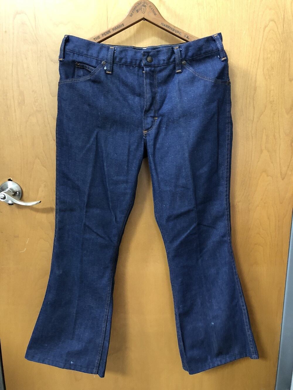 Vintage JC Penney Denim Jeans Size 18 Husky Boot Cut 32x26 Pants 26 Inch Inseam